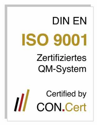 ISO 9001 - Siegel
